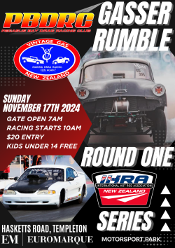 Round One - IHRA NZ Series PLUS NZ Vintage Gassers